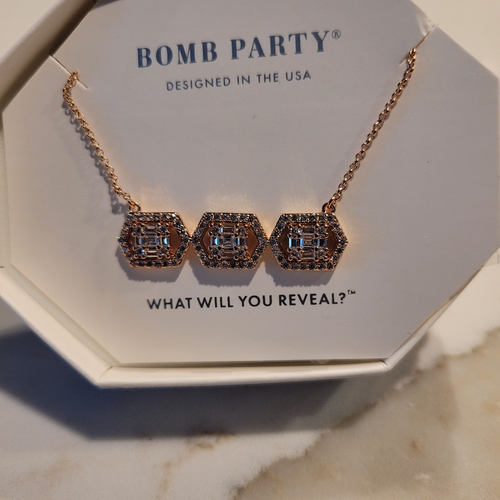 Bomb Party April Necklace